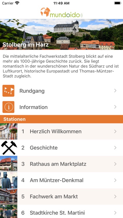 Audioguide Stolberg im Harz
