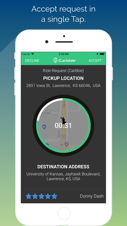Carbbie Driver screenshot-3