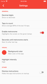 BPM Tap screenshot