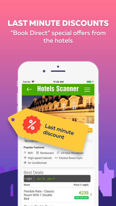 Hotels Scanner - find hotels Screenshot