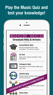 music quiz - songs & trivia iphone screenshot 1