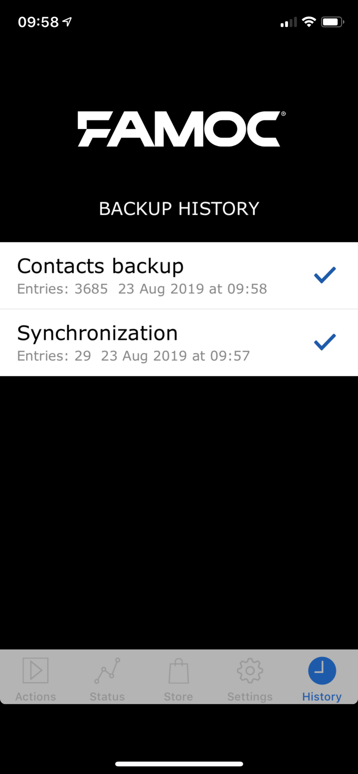 FAMOC screenshot 5