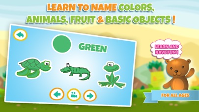 How to cancel & delete Learn colors - Educational game for toddler kids & preschool children from iphone & ipad 1