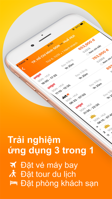 Screenshot #2 pour Cánh Chim Việt: Đặt vé máy bay