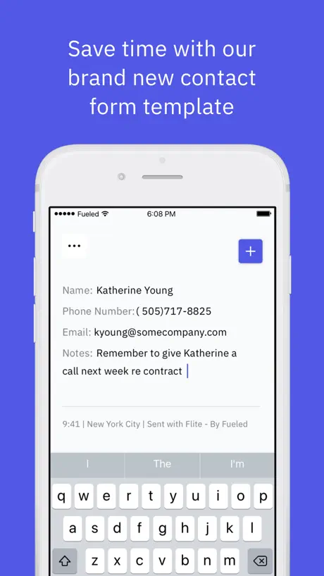 Flite - Email Yourself Notes
