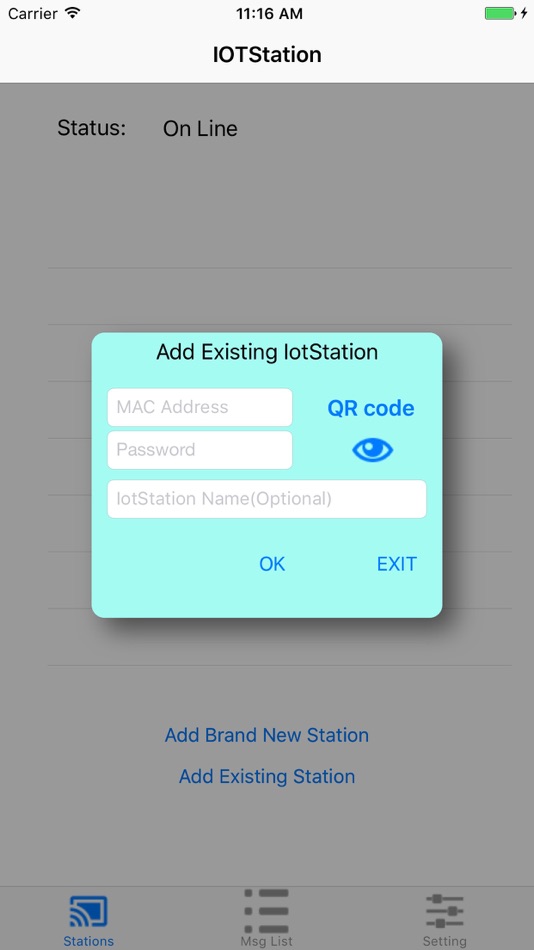 IoTstation (iOS) 由: john Cheng IoTstation (iOS) 由: john Cheng