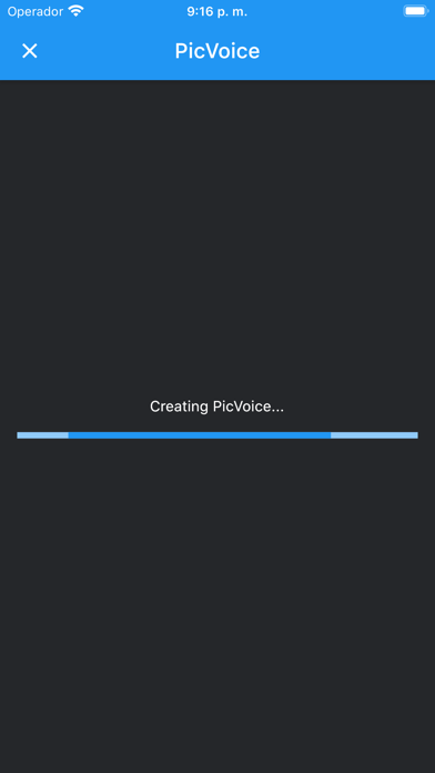PicVoice: Pictures with voice! Screenshot