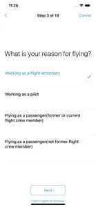 Flight Health screenshot #4 for iPhone