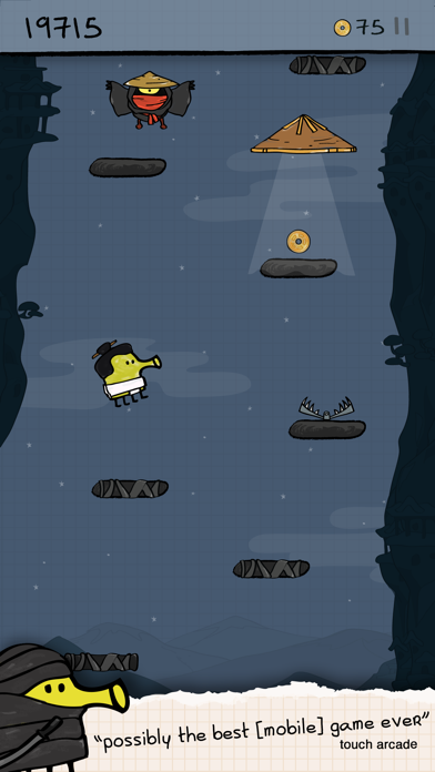 screenshot of Doodle Jump 3