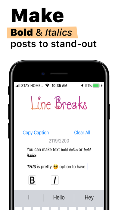 Line Breaks for Social Posts screenshot 3