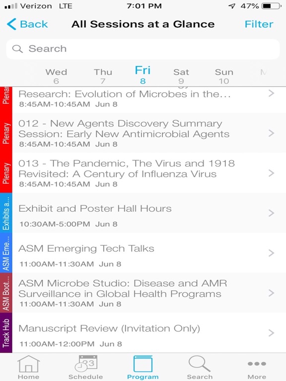 Screenshot #5 pour ASM Events