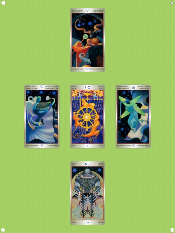 Liber T: Tarot Stars Eternal iPad screenshot 5 - Entertainment app