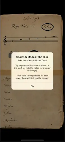 Captura 1 Scales & Modes: The Quiz iphone
