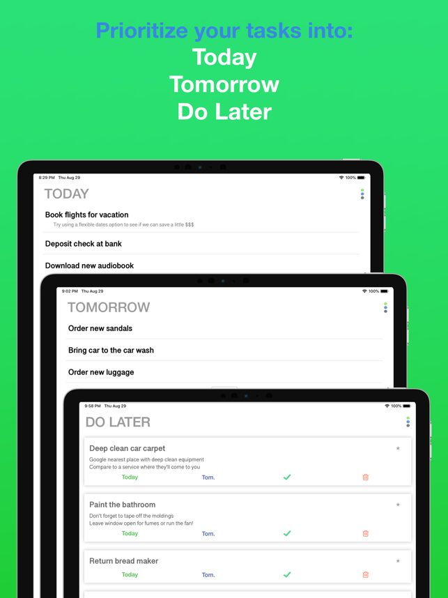 Do.List: To Do List Organizer -kuvakaappaus