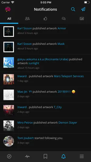 ArtStation App screenshot 2