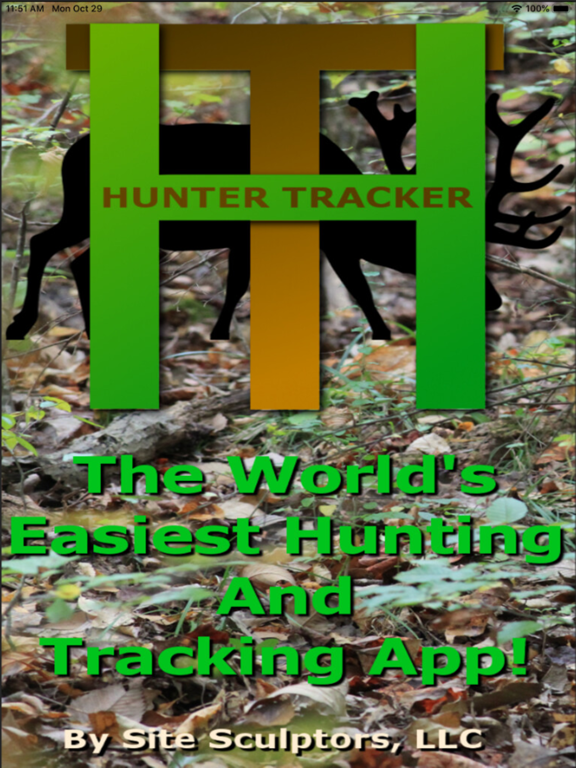 HunterTracker iPad screenshot 1 - Sports app