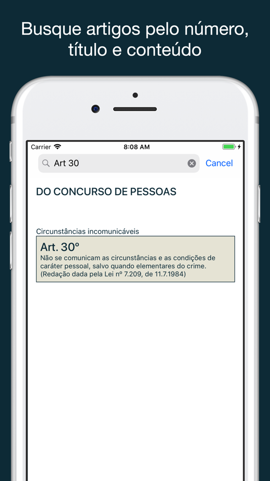 #4. Código Penal (iOS) 由: Marcelo Reis