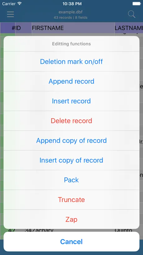 CDBFlite