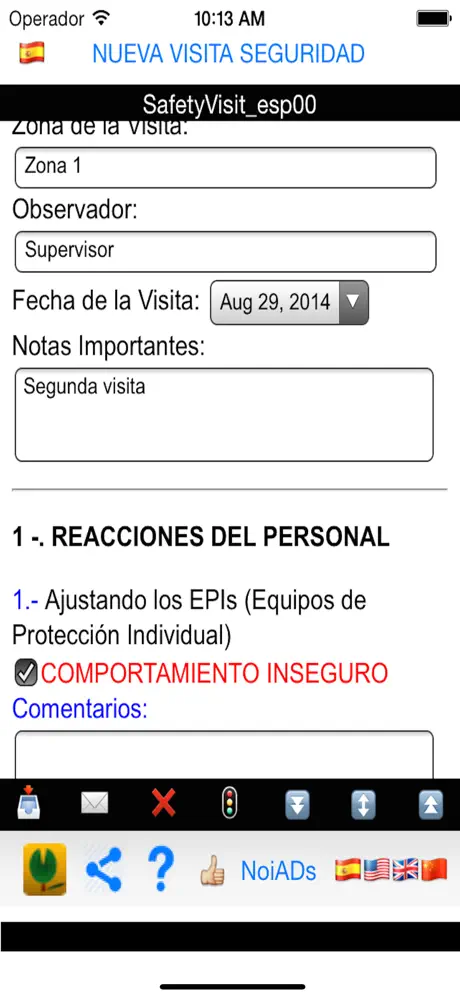 Easy Safety Visits