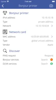 printer discover iphone capturas de pantalla 2