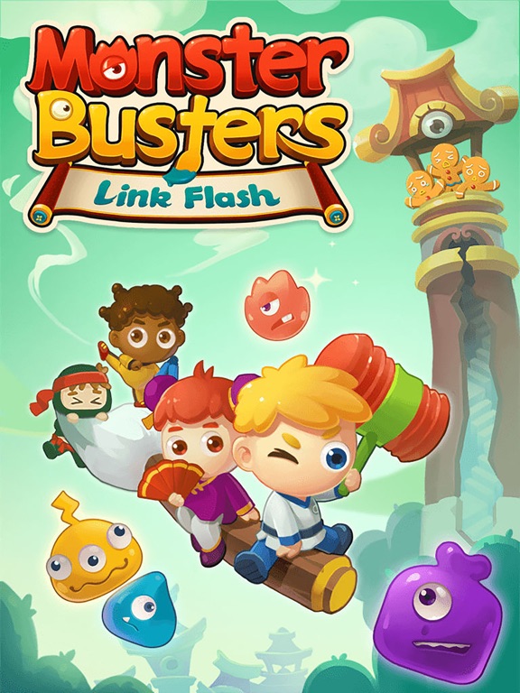 Monster Busters: Link Flash iPad screenshot 5 - Games app