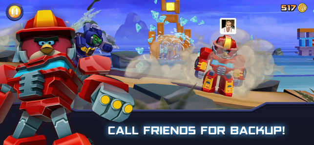 ‎Angry Birds Transformers Screenshot