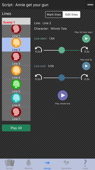 ScriptRecorder for LineLearner Screenshot