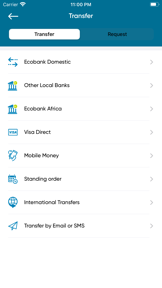 Ecobank Mobile App screenshot
