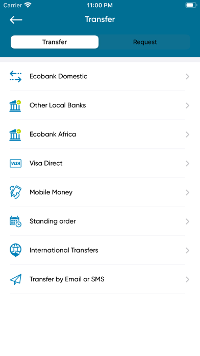 Screenshot #3 pour Ecobank Mobile App