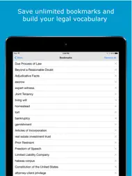 Legal Dictionary ipad bilder 3