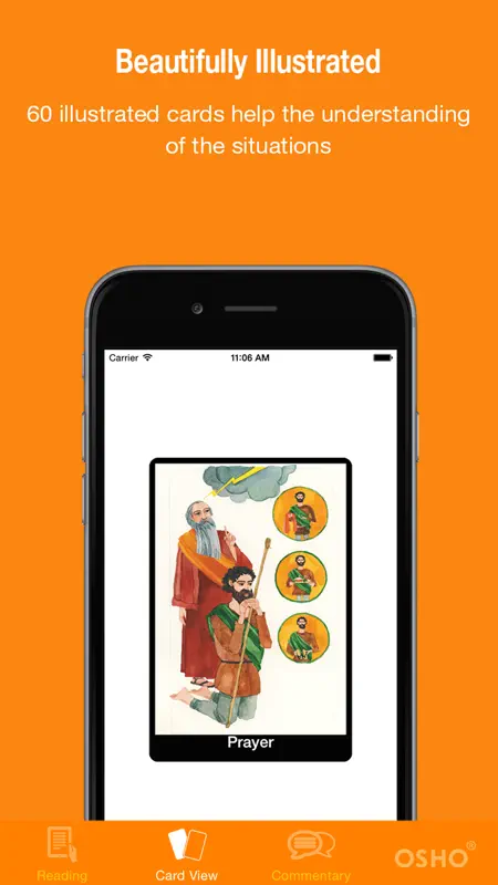 OSHO Transformation Tarot screenshot 3 of 5
