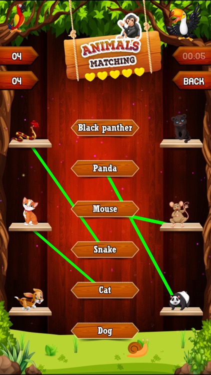 Animal Matching Puzzles