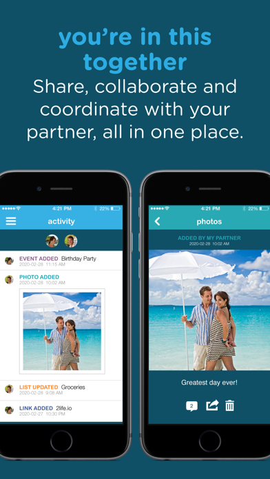 2life – your relationship app screenshot 2