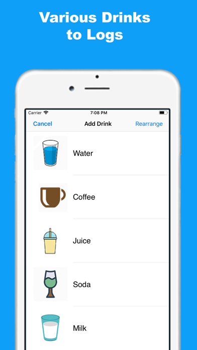 Screenshot #2 pour Water Reminder - Simply Drink