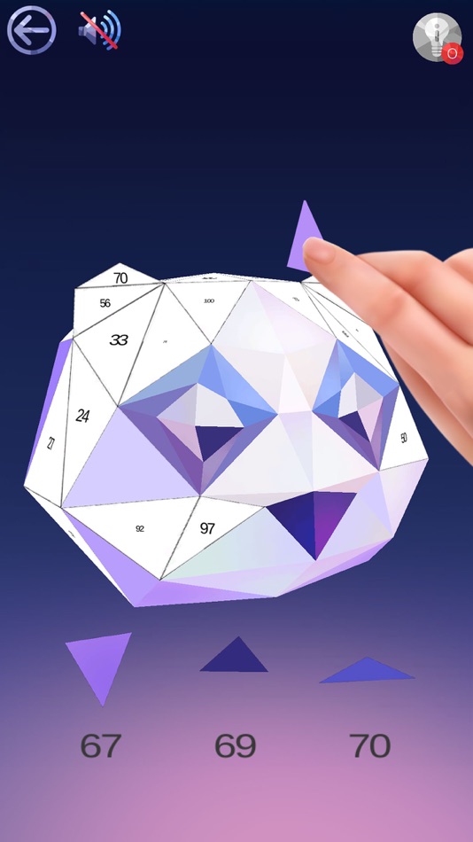 #1. LowPoly 3D Art: Paint by Numbe (iOS) 由: AA2G1 LTD