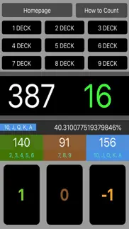 21 card counter iphone screenshot 3