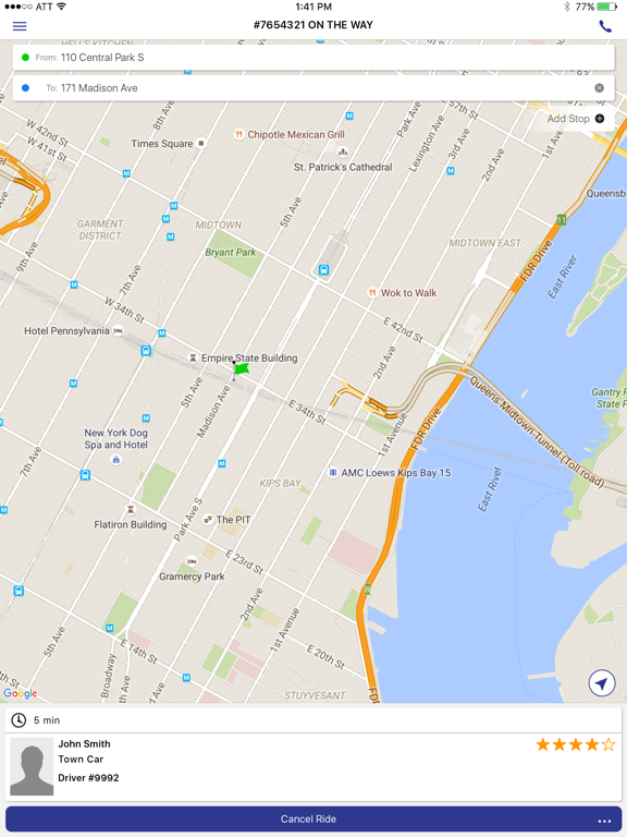 America Latina Taxi iPad screenshot 5 - Travel app