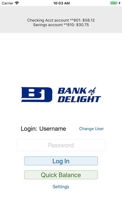 Bank of Delight Mobile Banking screenshot-3