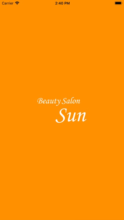Beauty salon Sun
