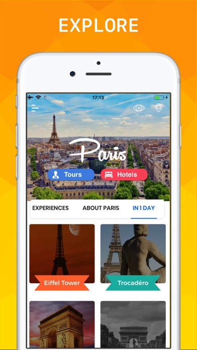 Paris Travel Guide . Screenshot