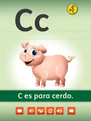 spanish letters flash cards ipad capturas de pantalla 1