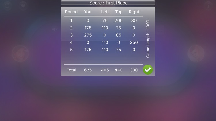 Hazari 1000 Points Card Game screenshot-3