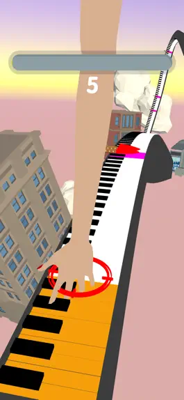 Game screenshot Piano Rush! 3D apk