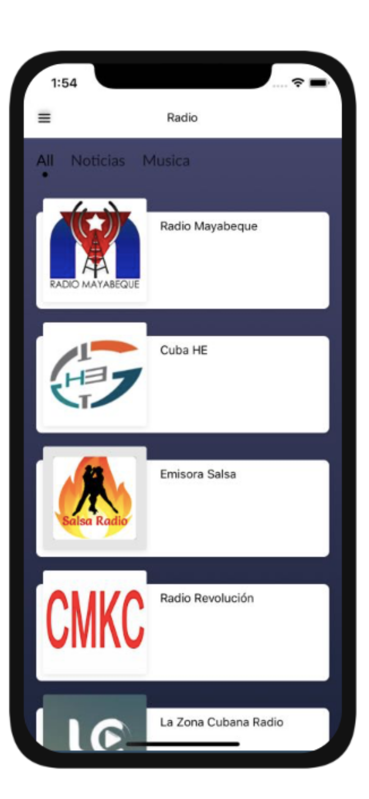 Radio Emisoras De Cuba screenshot 3