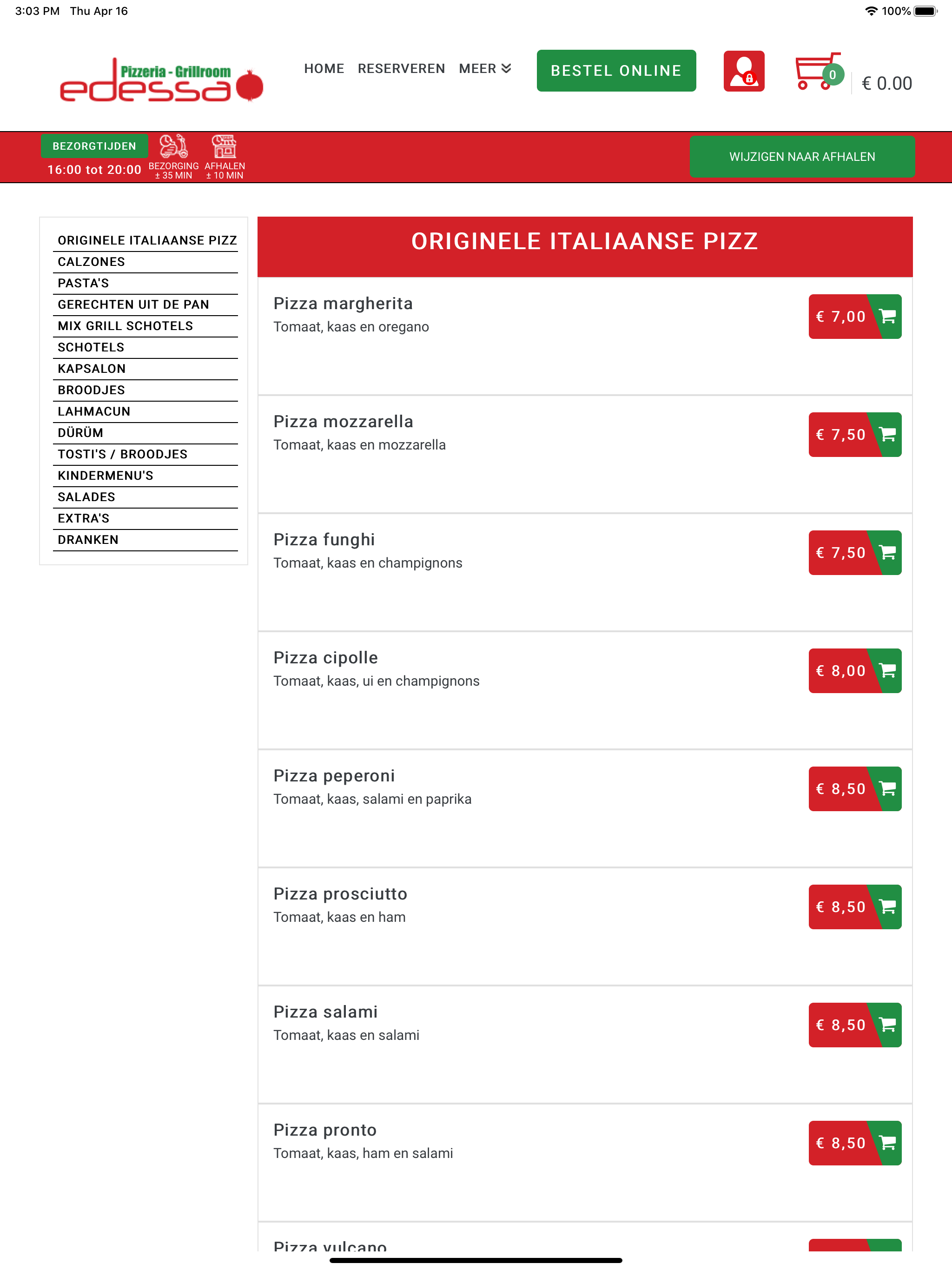 Pizzeria Edessa screenshot 6