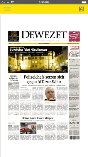 Dewezet e-Paper screenshot 2