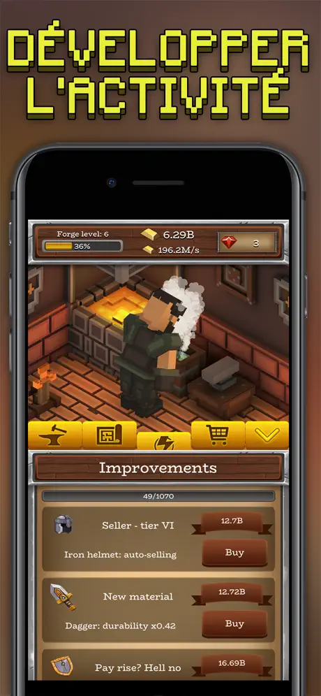 ForgeCraft - Idle Tycoon