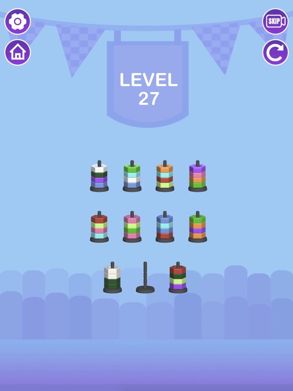 Hoop Sort - Brain Puzzle Game screenshot 3