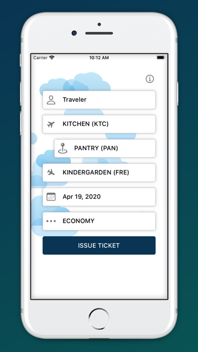 Screenshot #1 pour Virtual boarding pass
