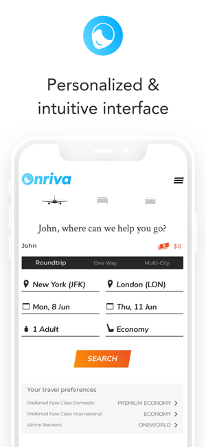 Onriva for Business Travel(圖1)-速報App
